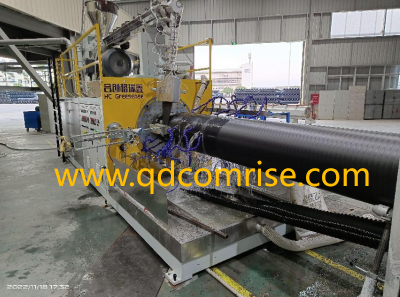 Hdpe Winding Corrugated Pipe Machina