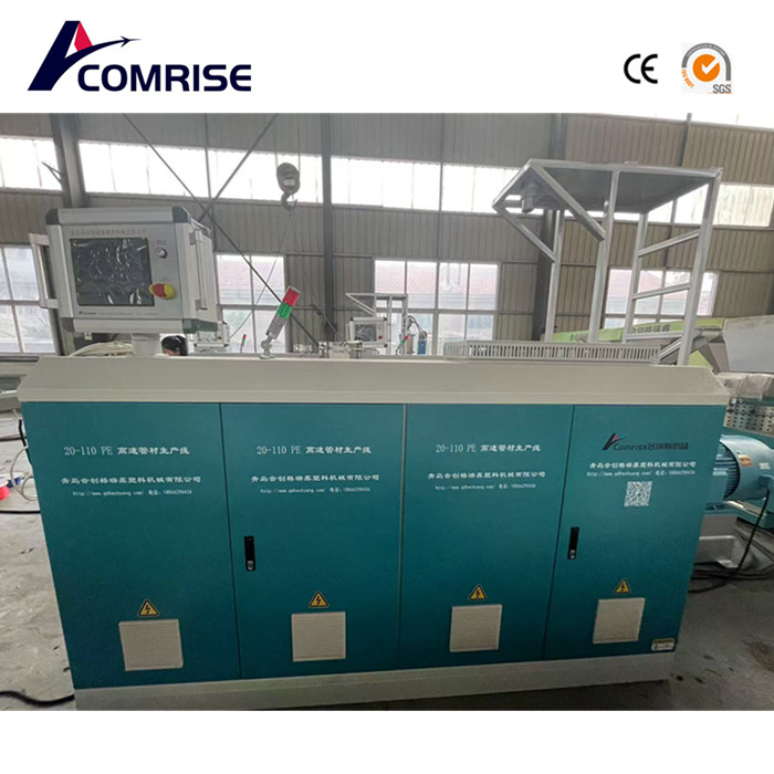 20-110mm HDpe Pipe Apparatus Conventus perficitur
