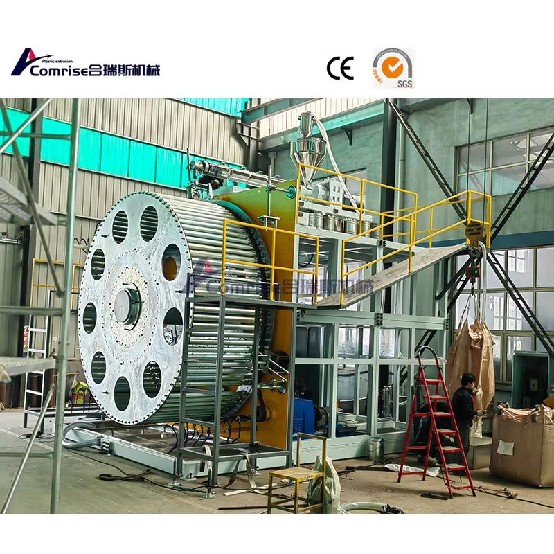 Cavavina Wall Pipe Pipe productio linea ad Shipment