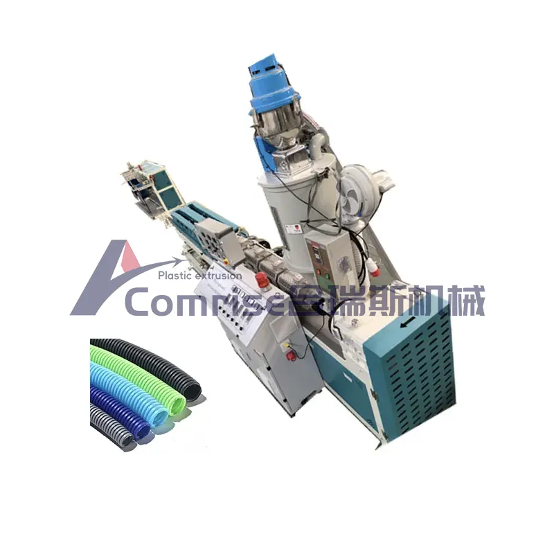 Flexibile Corrugated Hose extrusionem Machina pro cable Praesidium