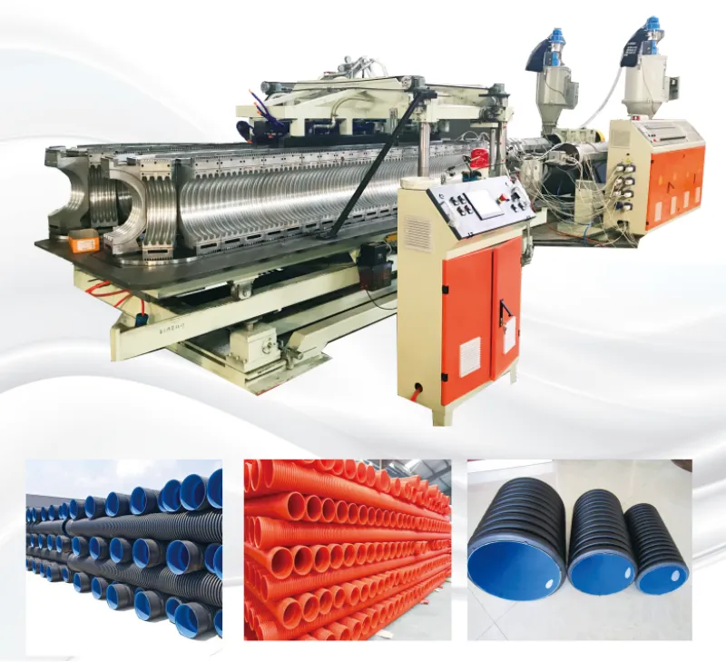 Hdpe Corrugated Pipe Machina