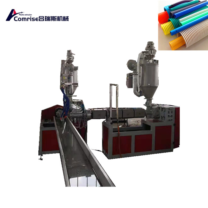 PVC Fibra Fabricius Mollis Pipe extrusionem lineam