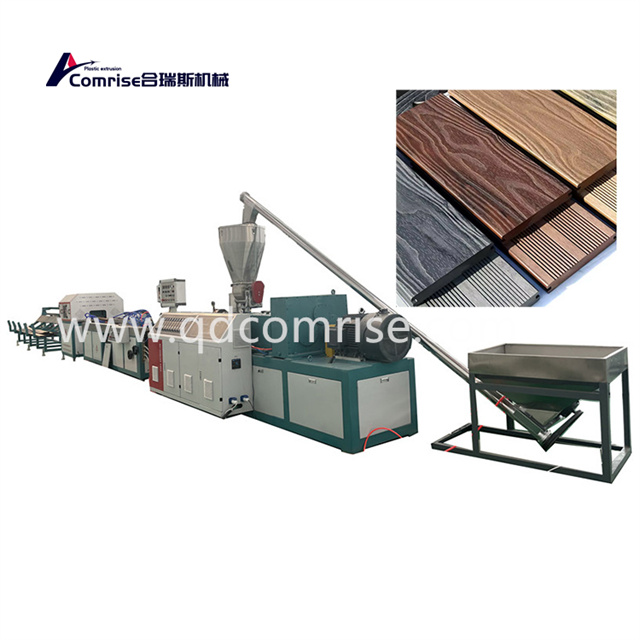 Lignum Plastic Compositum Decking Profile Machina